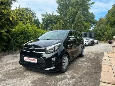 Gebraucht Kia Picanto Edition 7 67 PS (49 kW) 2021 Schwarz Kleinwagen