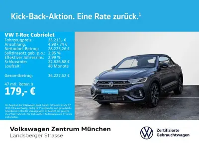 Gebraucht VW T-Roc Cabriolet R-line 150 PS (110 kW) 2025 Grau Cabrio