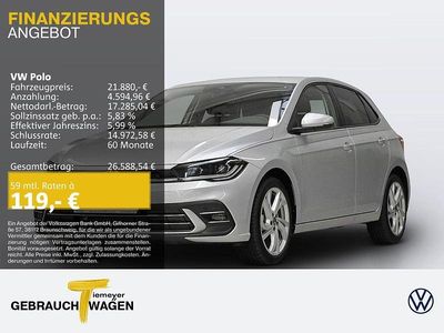 Silber Gebraucht 2025 VW Polo IQ Drive Limousine | 21.880 € (Fairer Preis)