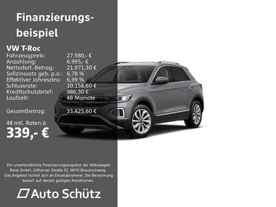 Gebraucht VW T-Roc Style 150 PS (110 kW) 2024 Indiumgrau metallic SUV