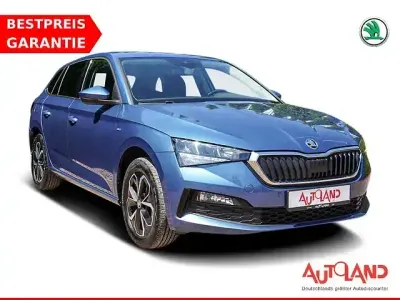 Gebraucht Skoda Scala Drive 110 PS (80 kW) 2021 Titan blau metallic Kleinwagen