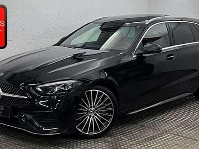 Obsidianschwarz Gebraucht 2022 Mercedes C300 AMG Kombi | 40.400 € (Fairer Preis)