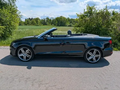 Gebraucht Audi A3 Cabriolet S-Line 179 PS (131 kW) 2014 Schwarz Cabrio