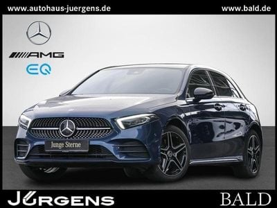 Denimblau metallic Gebraucht 2021 Mercedes A250 AMG Limousine | 26.050 € (Guter Preis)