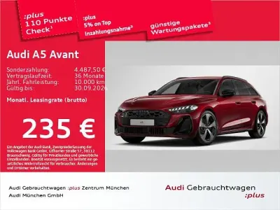 Gebraucht Audi A5 S-Line 204 PS (150 kW) 2025 Rot Kombi