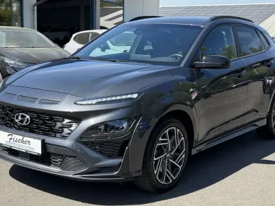 Usata Hyundai Kona N Line 199 CV (146 kW) 2022 Grigio SUV