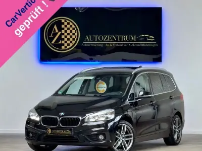 Gebraucht BMW 218 Gran Tourer Sport Line 150 PS (110 kW) 2015 Schwarz Van / Kleinbus
