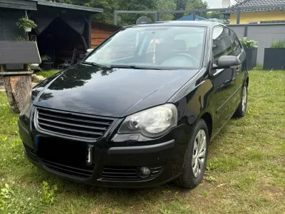 Gebraucht VW Polo 60 PS (44 kW) 2007 Schwarz Kleinwagen