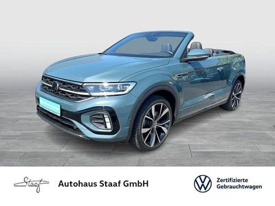 Brugt VW T-Roc Cabriolet R-line 150 HK (110 kW) 2023 Blå Cabriolet