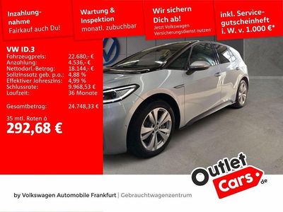 Gebraucht VW ID.3 Pro Performance 150 kW (204 PS) 2022 Silber Kleinwagen