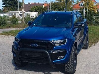 gebraucht Ford Ranger Wildtrak limitierte X Blue Edition 3.2L Diesel Leder