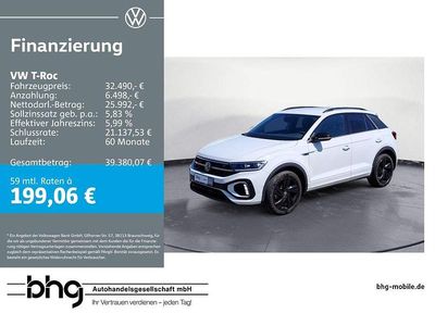 Second-hand VW T-Roc R-line 150 CP (110 kW) 2025 Alb SUV