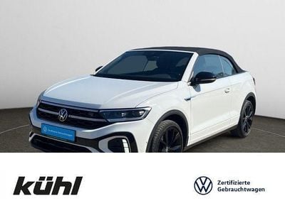 Gebraucht VW T-Roc Cabriolet R-line 150 PS (110 kW) 2022 Pure white Cabrio
