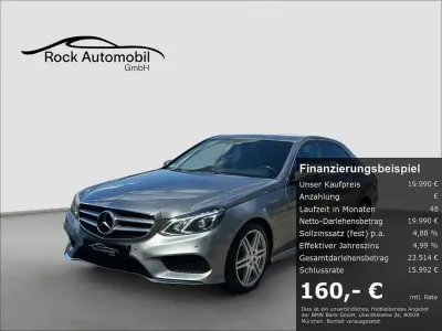 Gebraucht Mercedes E250 AMG line 204 PS (150 kW) 2015 Silber Limousine