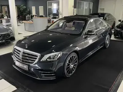 Brugt Mercedes S400 AMG 340 HK (250 kW) 2018 Blå Sedan
