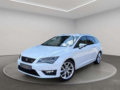 Usata Seat Leon ST FR 150 CV (110 kW) 2015 Bianco Station wagon