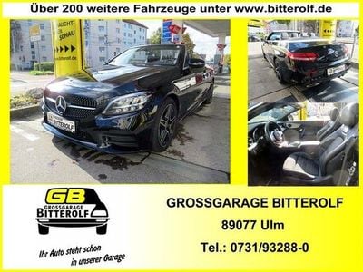 Gebraucht Mercedes C180 AMG line 156 PS (114 kW) 2022 Schwarz Cabrio