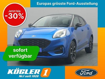 Gebraucht Ford Puma ST-Line X 125 PS (91 kW) 2021 Dynamic blau SUV