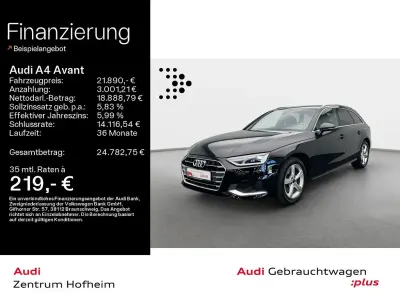 Gebraucht Audi A4 Advanced Plus 163 PS (119 kW) 2023 Brillantschwarz Kombi