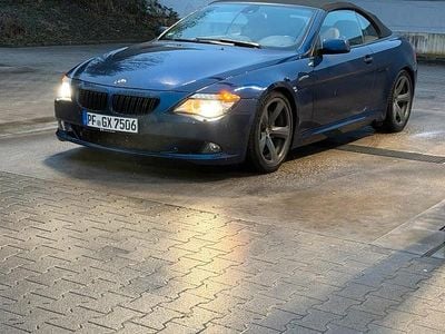 Gebraucht BMW 635 Cabriolet Sport Line 286 PS (210 kW) 2008 Blau Cabrio