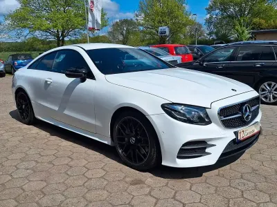 Brugt Mercedes E220 AMG 194 HK (142 kW) 2017 Hvid