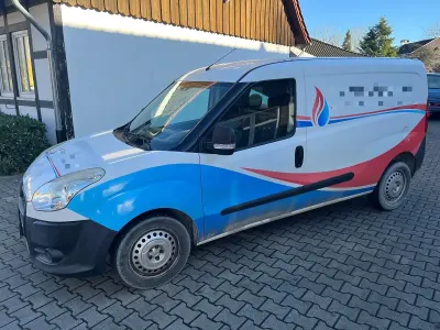 Gebraucht Fiat Doblò 90 PS (66 kW) 2010 Weiß Van / Kleinbus