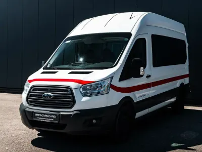Gebraucht Ford Transit Trend 125 PS (91 kW) 2015 Weiß Van