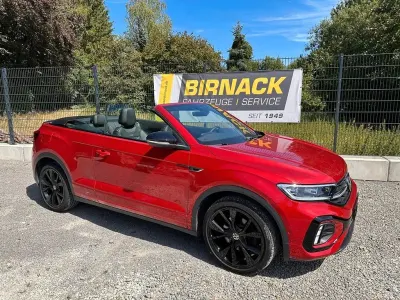 Gebraucht VW T-Roc Cabriolet R-line 150 PS (110 kW) 2022 Rot Cabrio