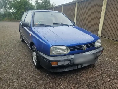 Brugt VW Golf III 75 HK (55 kW) 1995 Blå Hatchback