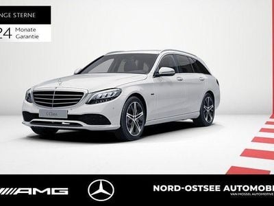 Gebraucht Mercedes C300e Exclusive 194 PS (142 kW) 2020 Unilack polarweiß Kombi