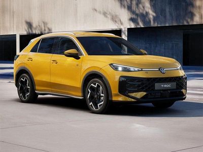 Gelb Neu 2025 VW T-Roc R-line SUV | 42.460 € (Teuer)