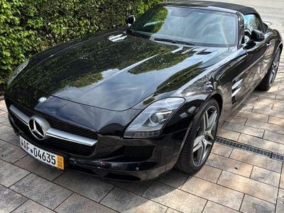 Second-hand Mercedes SLS AMG AMG 571 CP (419 kW) 2011 Negru Cabrio