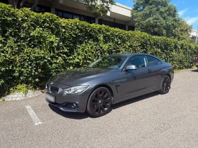 Gebraucht BMW 420 Coupé Sport Line 184 PS (135 kW) 2015 Grau Coupé