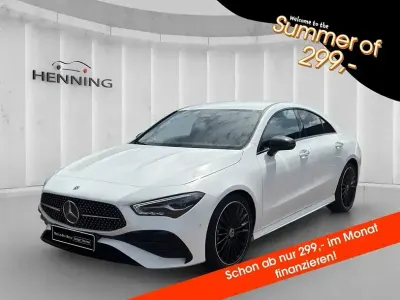 Gebraucht Mercedes CLA180 AMG 136 PS (100 kW) 2025 Unilack polarweiß Limousine