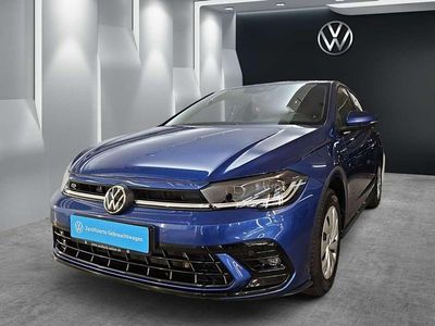 Reef blue metallic Gebraucht 2023 VW Polo R-line Limousine | 21.790 € (Fairer Preis)