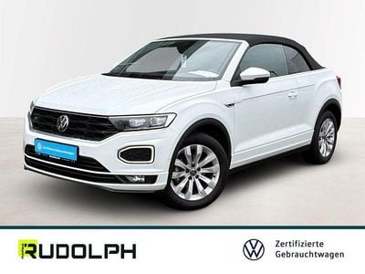 Usata VW T-Roc Cabriolet R-line 150 CV (110 kW) 2021 Bianco Cabrio