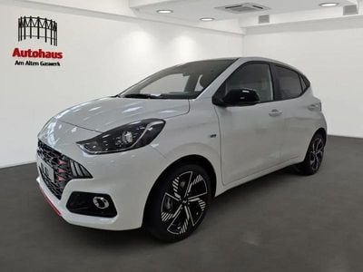 Neu Hyundai i10 N Line 89 PS (65 kW) 2025 Atlas white / sol Kleinwagen