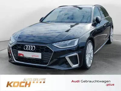 Gebraucht Audi A4 S-Line 205 PS (150 kW) 2023 Mythosschwarz metallic Kombi