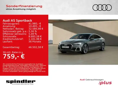 Gebraucht Audi A5 S-Line 204 PS (150 kW) 2024 Chronosgrau metallic Limousine