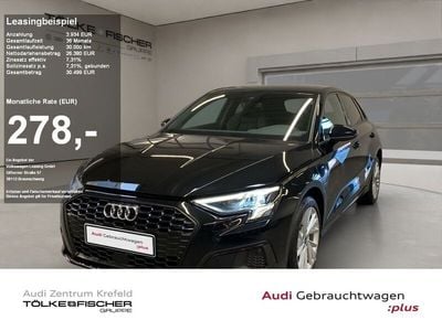 Mythosschwarz (metallic) Gebraucht 2022 Audi A3 Sportback e-tron S-Line Kleinwagen | 26.789 € (Fairer Preis)