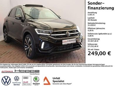 Brugt VW T-Roc R-line 190 HK (139 kW) 2025 Sort SUV