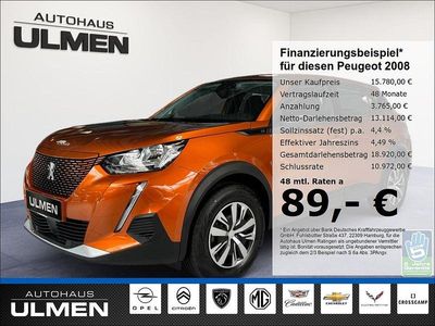 Orange Gebraucht 2022 Peugeot e-2008 Active SUV | 15.780 € (Superpreis)
