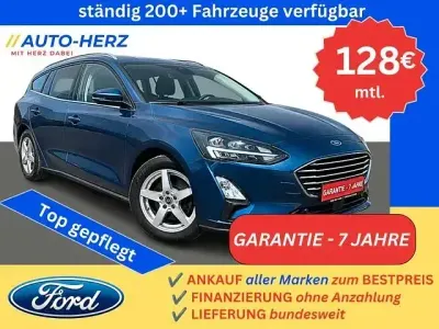 Gebraucht Ford Focus 125 PS (91 kW) 2020 Blau Kombi