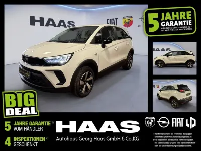Gebraucht Opel Crossland X Enjoy 110 PS (80 kW) 2024 Lack weiss banquise/typ aussenverkleidun (metallic) SUV