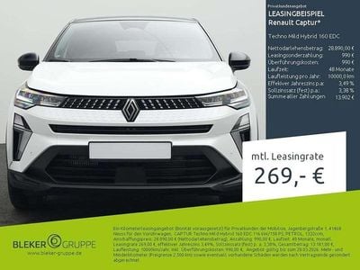 Usata Renault Captur Techno 158 CV (116 kW) 2025 Bianco SUV