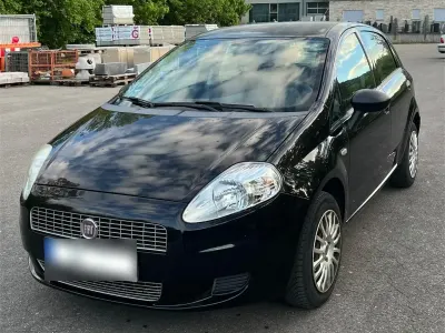 Gebraucht Fiat Punto Active 77 PS (56 kW) 2009 Schwarz Kleinwagen