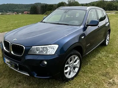 Gebraucht BMW X3 Sport Line 184 PS (135 kW) 2012 Blau SUV