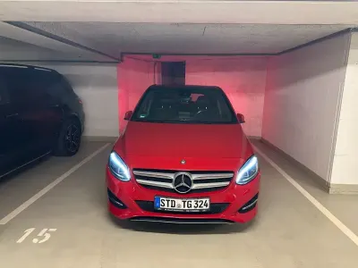 Brugt Mercedes B220 184 HK (135 kW) 2017 Rød MPV