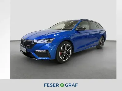 Gebraucht Skoda Octavia RS 200 PS (147 kW) 2023 Raceblau metallic Kombi