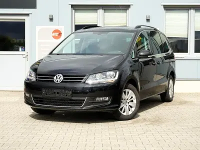 Gebraucht VW Sharan Comfortline 150 PS (110 kW) 2016 Schwarz Van / Kleinbus